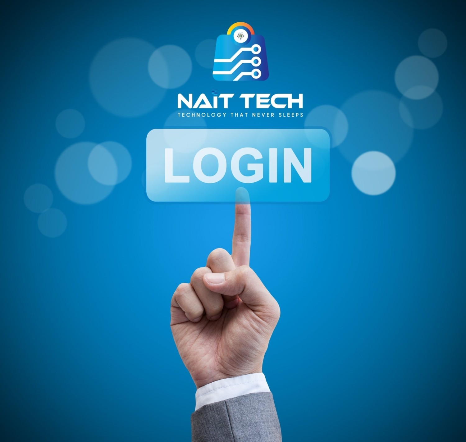 Customer Login Page Image